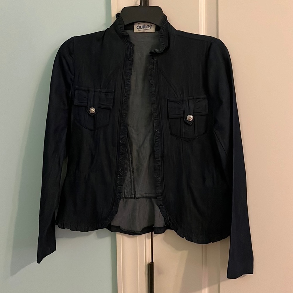 ruffle jacket